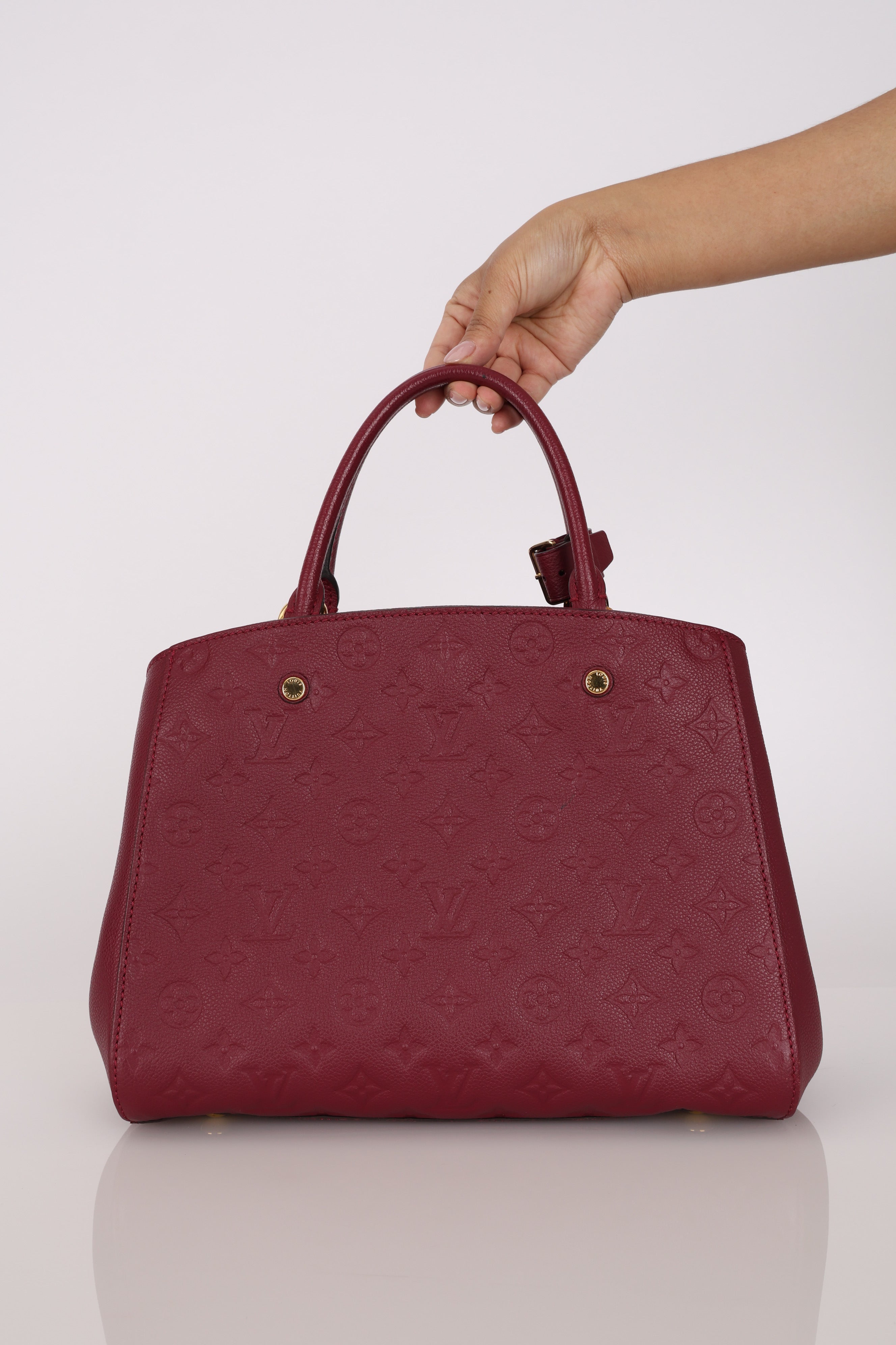 Louis Vuitton Monogram Empreinte Montaigne MM Bag
