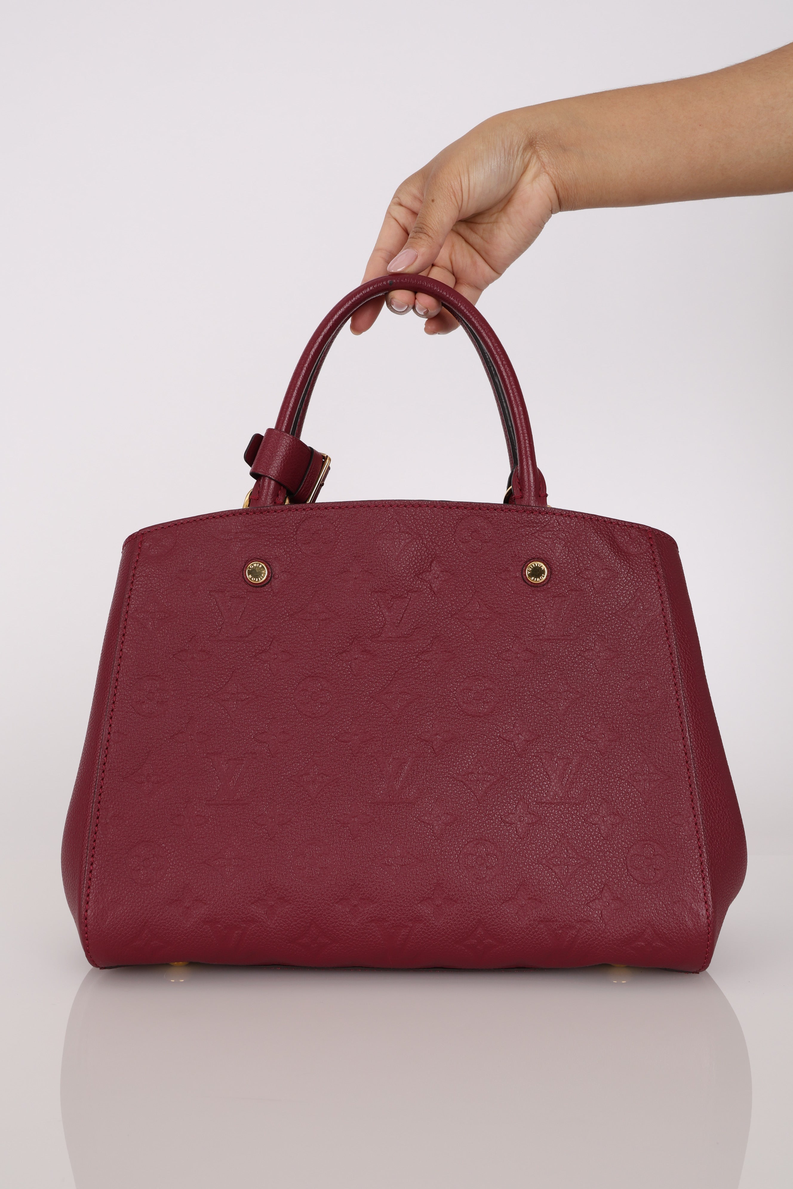 Louis Vuitton Monogram Empreinte Montaigne MM Bag