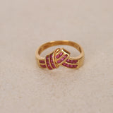 18K Gold & Ruby Ring