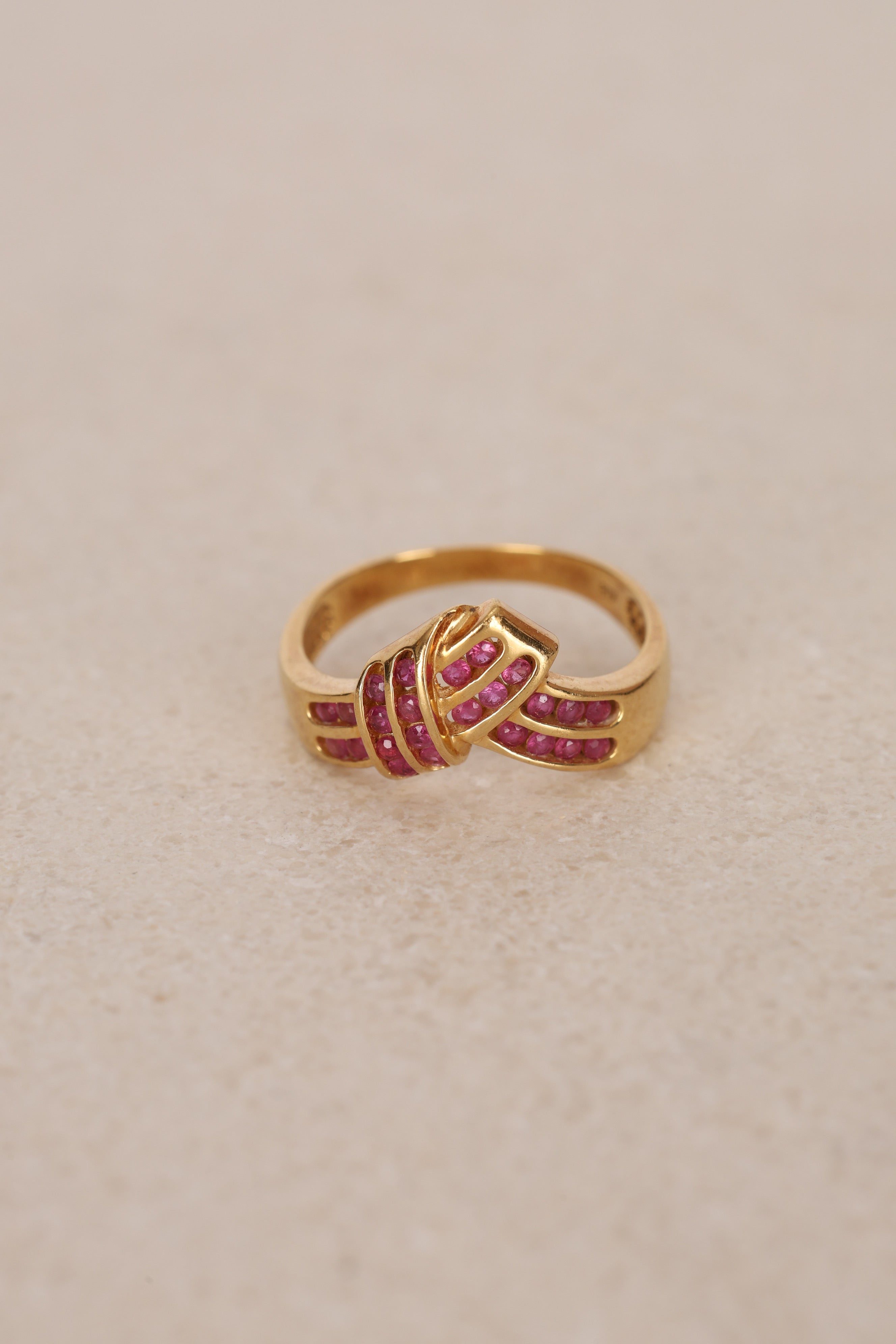 18K Gold & Ruby Ring