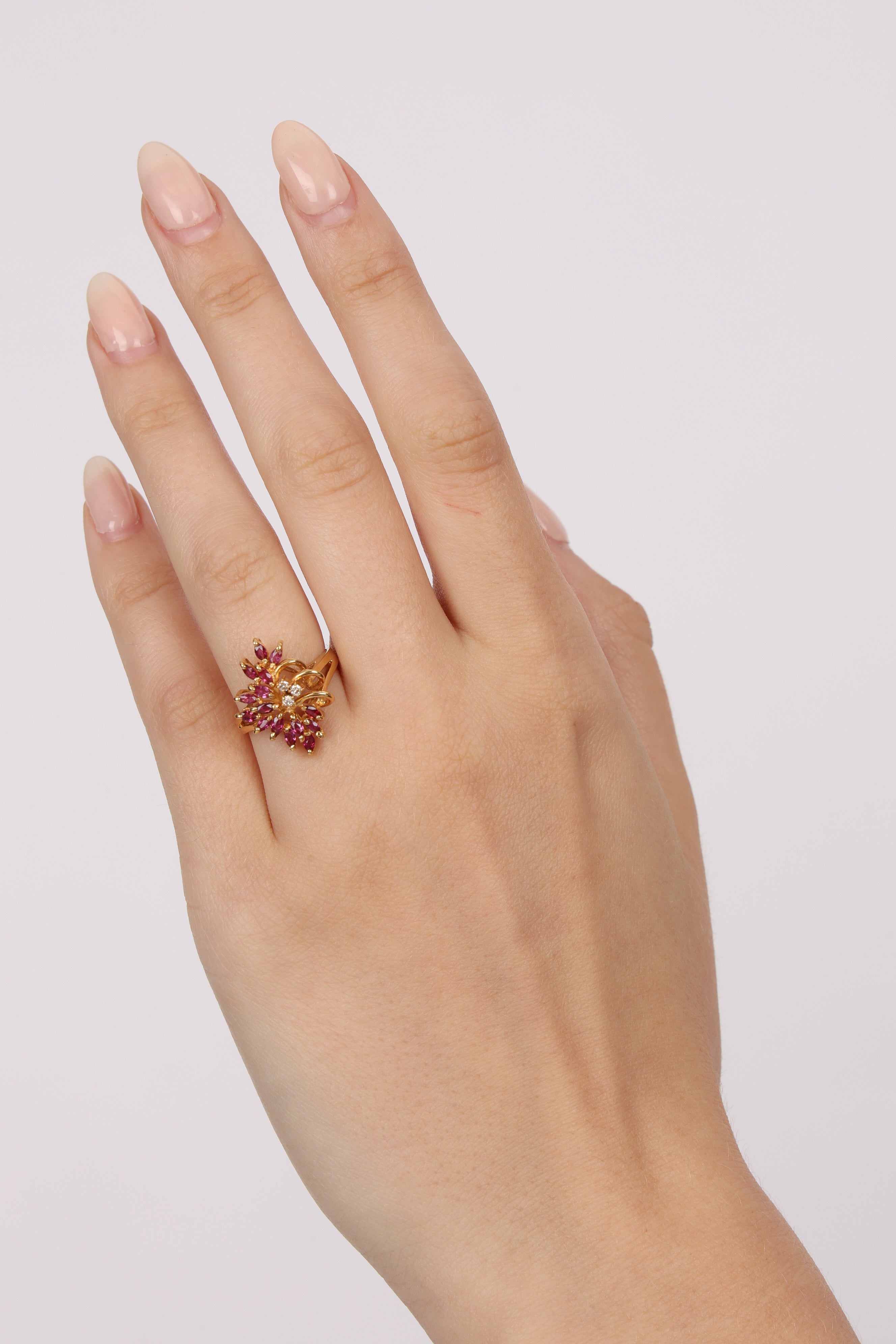 18K Gold & Ruby Ring