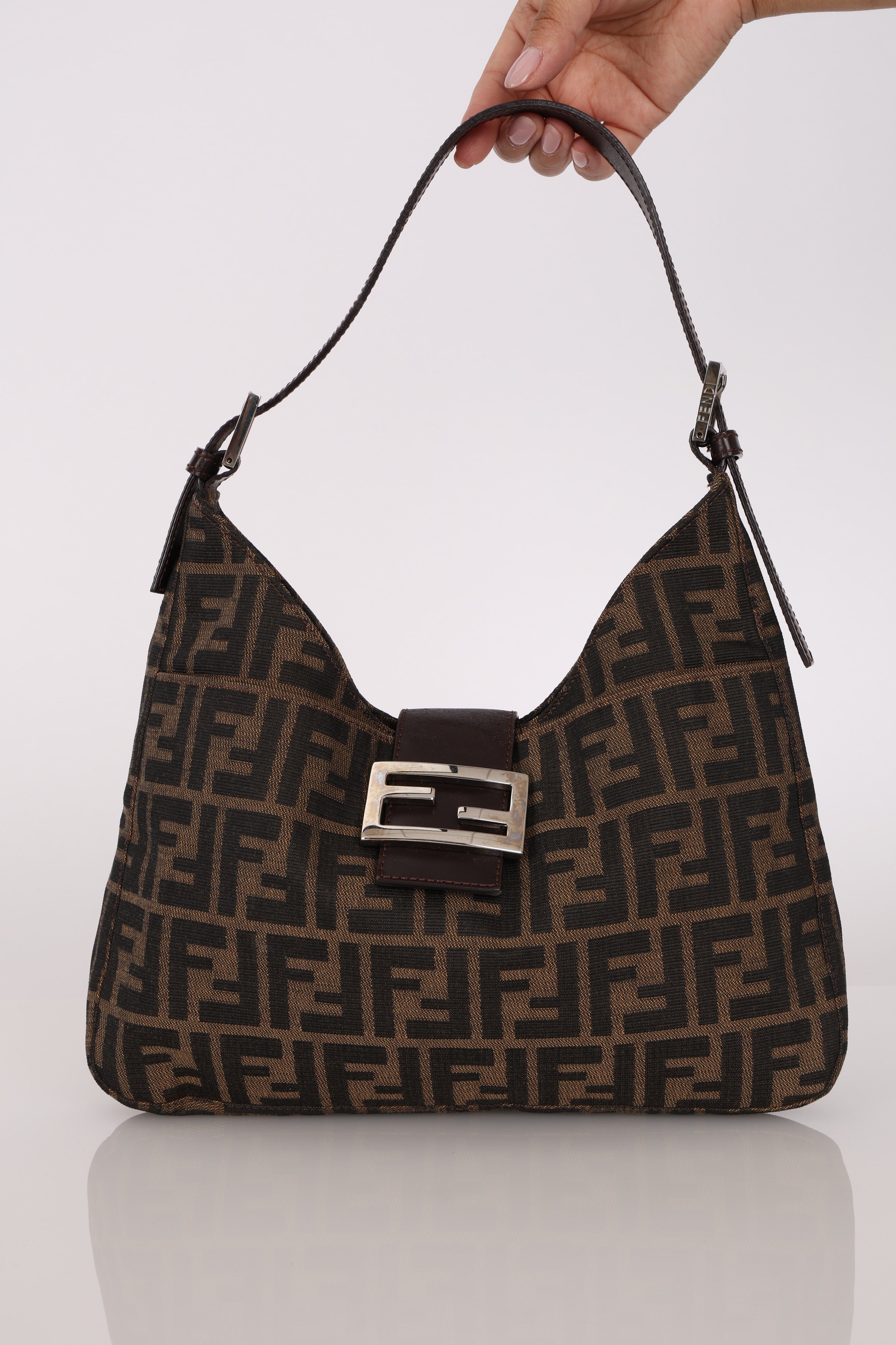Fendi Zucca Palmier Shoulder Bag - Drop 3