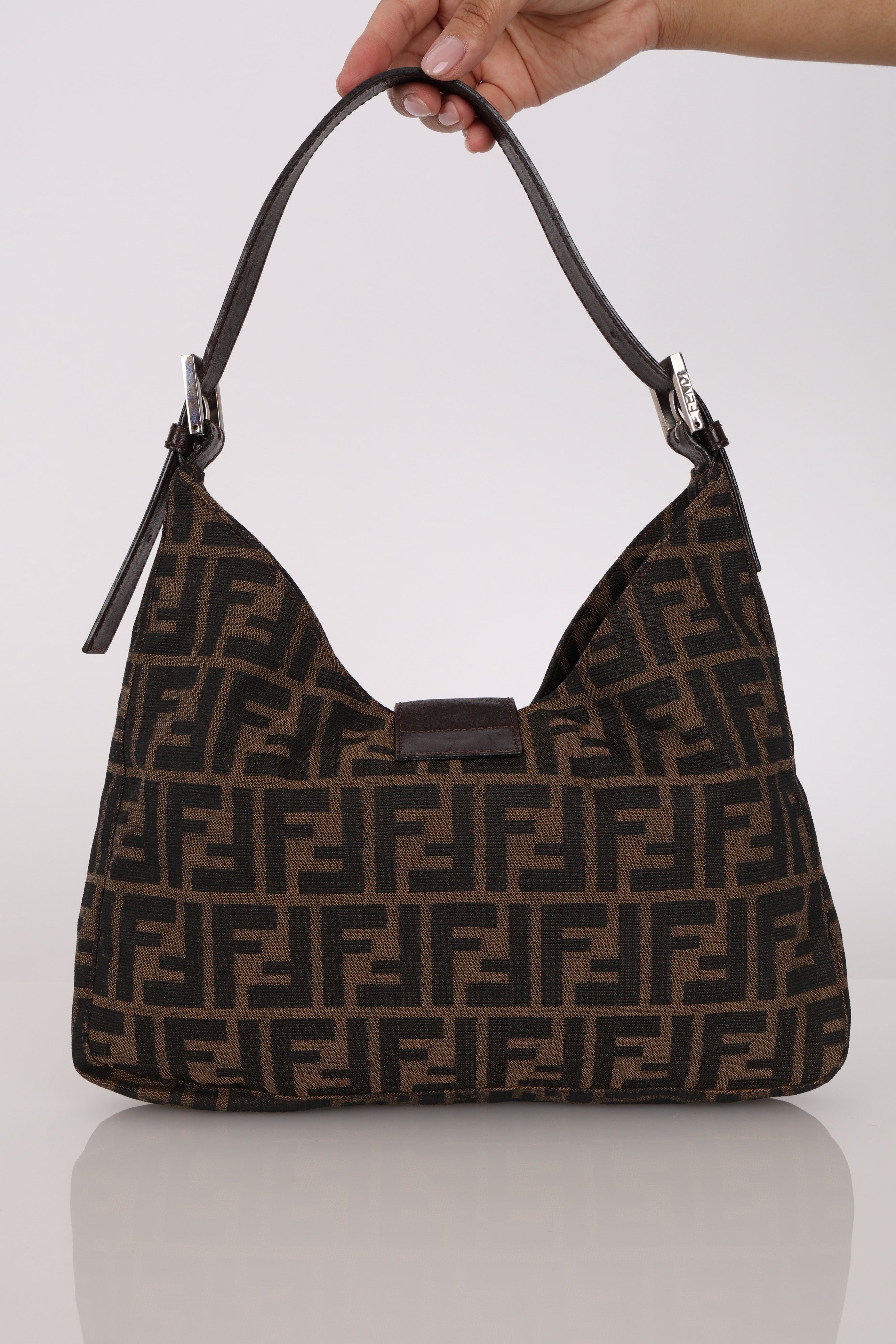 Fendi Zucca Palmier Shoulder Bag - Drop 3