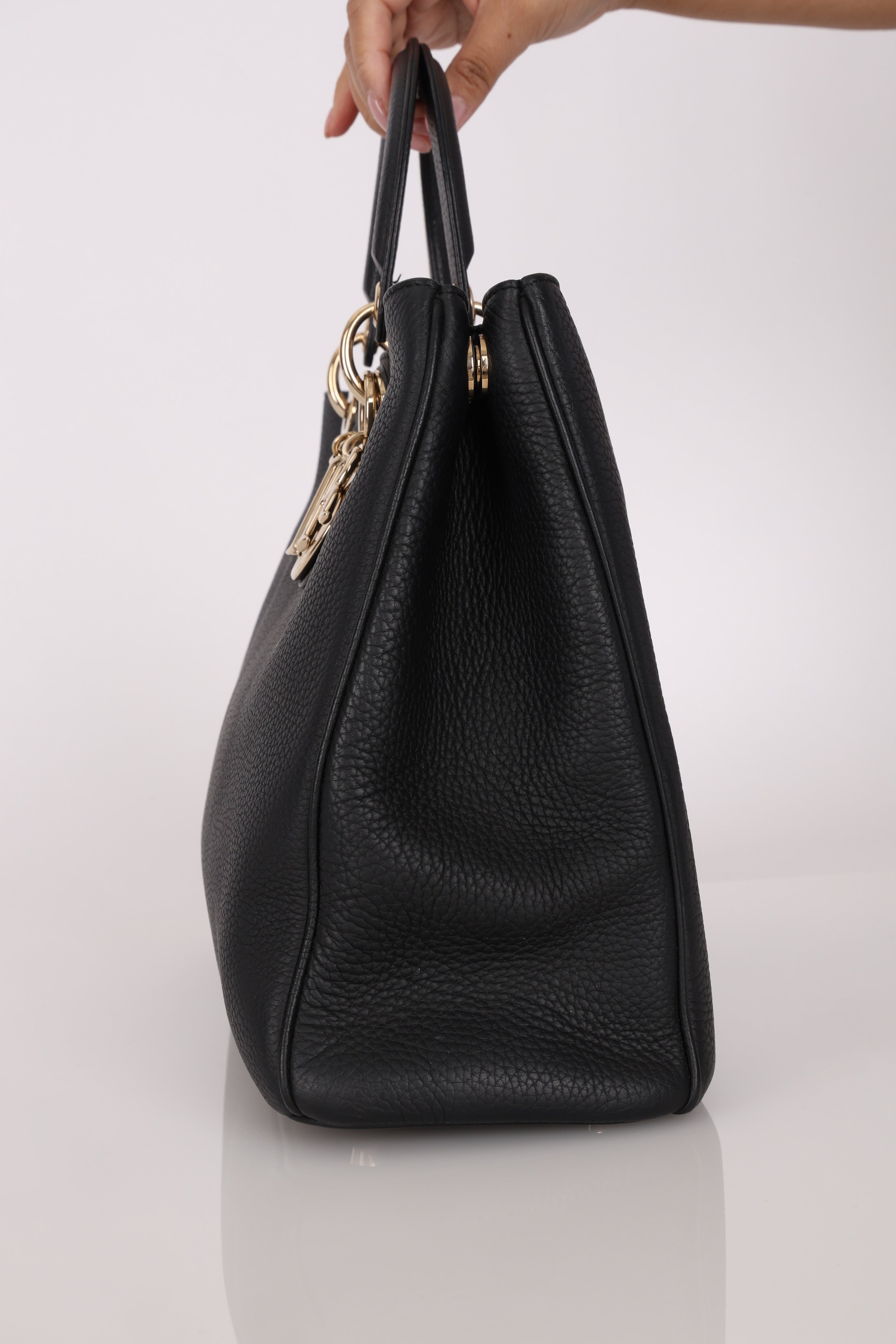 Dior Leather Lady Medium Bag