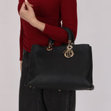 Dior Leather Lady Medium Bag
