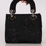 Dior Floral Sequin Mini Lady Bag