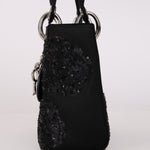 Dior Floral Sequin Mini Lady Bag