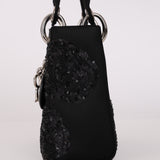 Dior Floral Sequin Mini Lady Bag