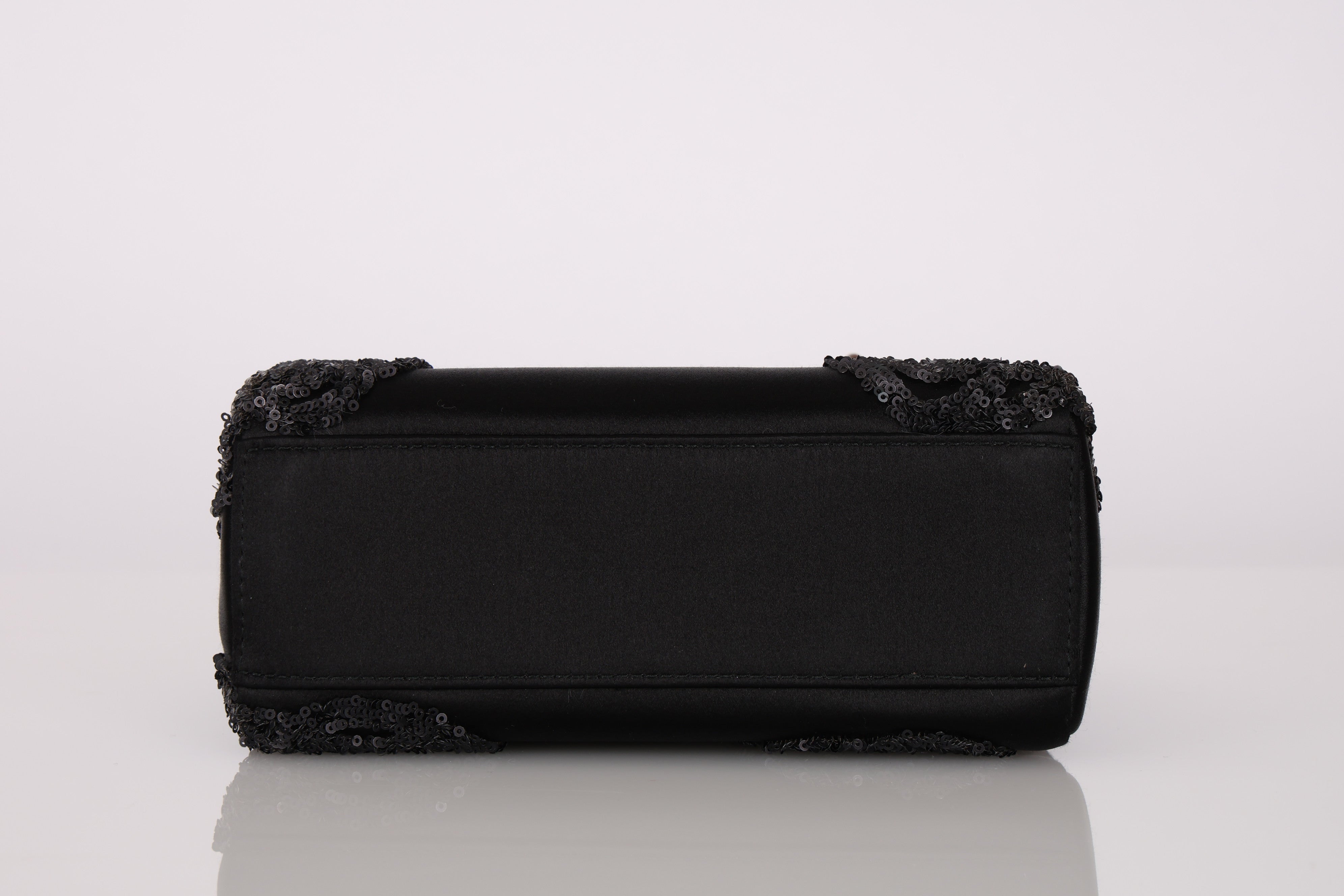 Dior Floral Sequin Mini Lady Bag