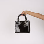 Dior Small Lady Black Patent