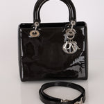 Dior Small Lady Black Patent