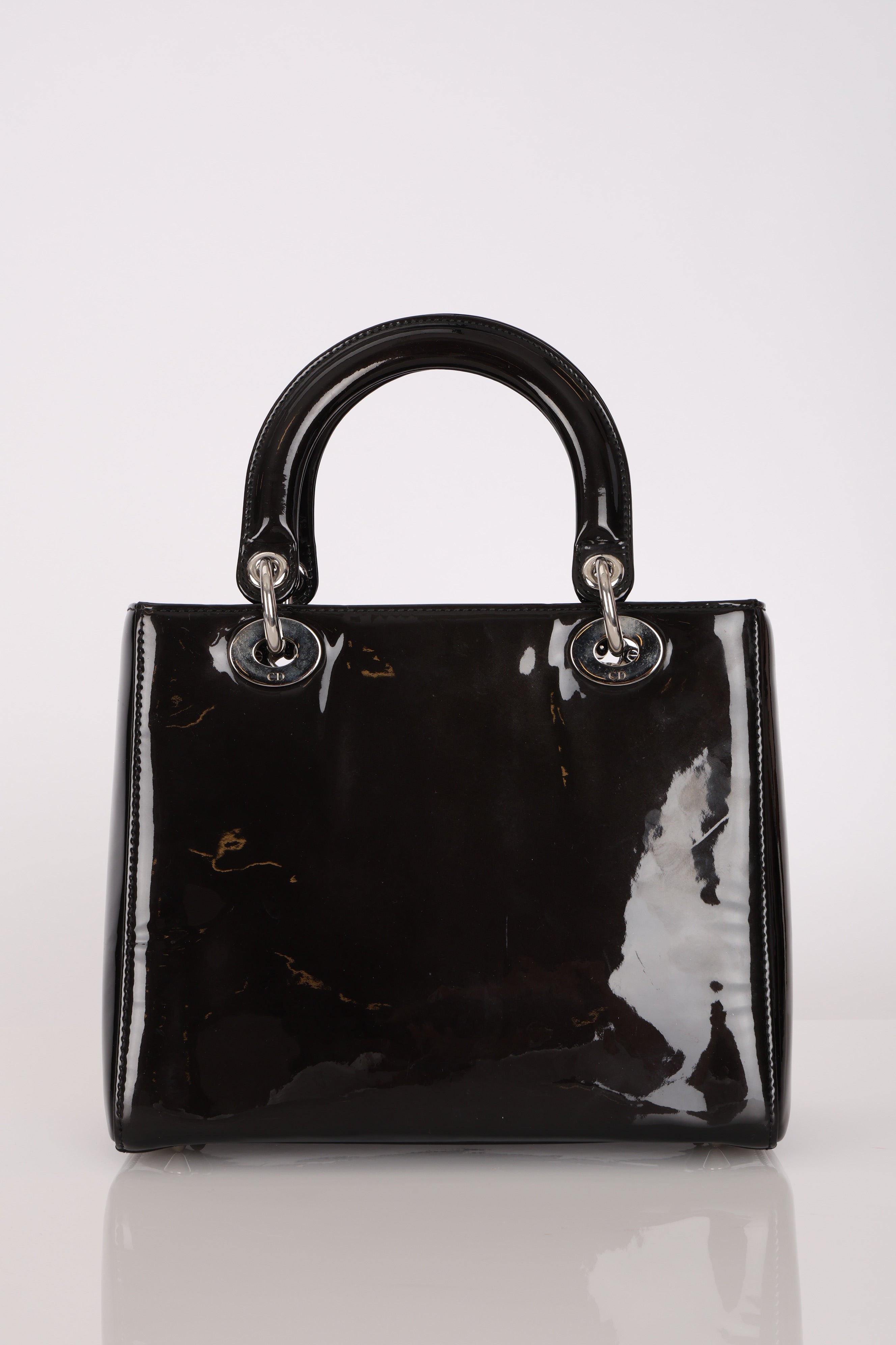 Dior Small Lady Black Patent