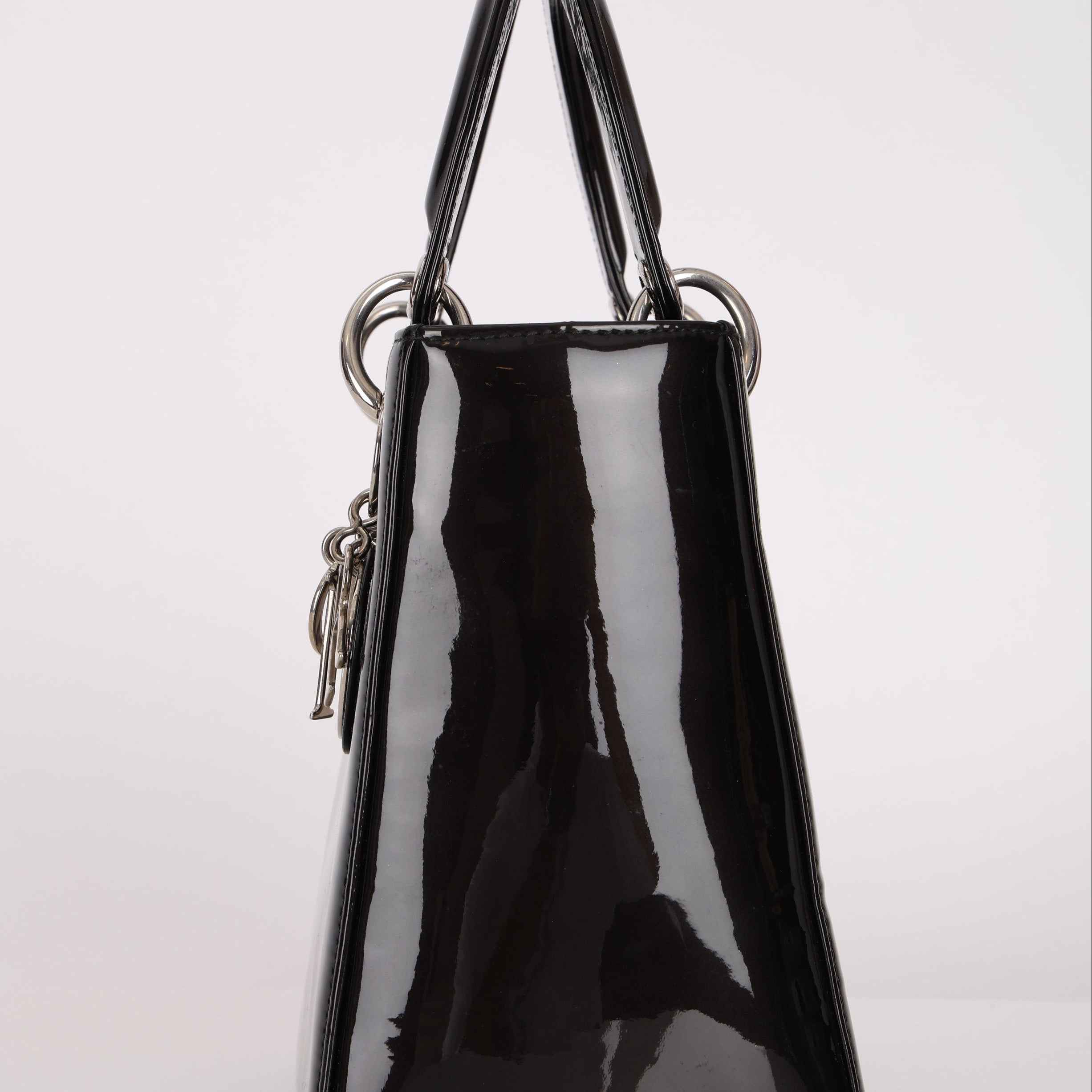Dior Small Lady Black Patent
