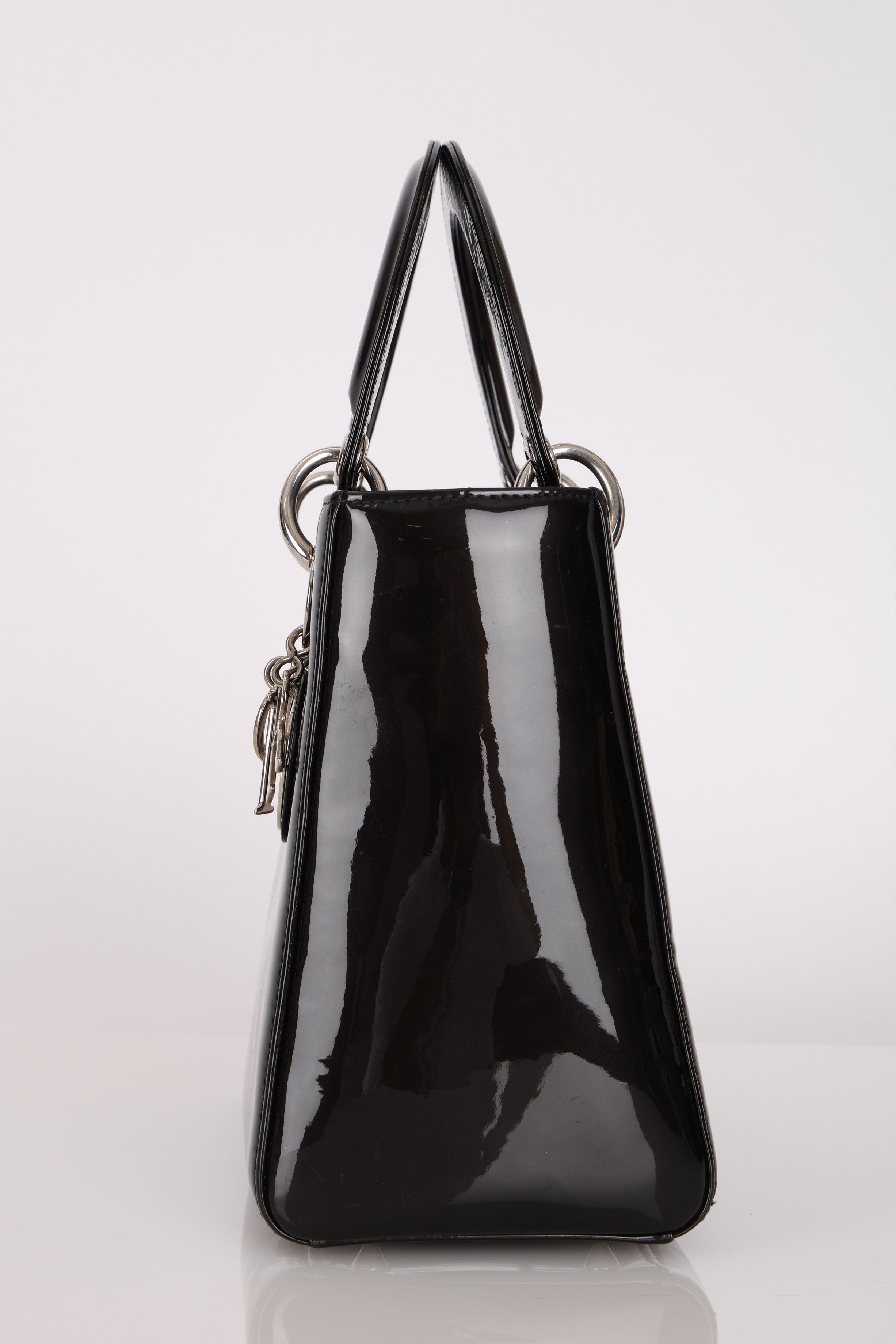 Dior Small Lady Black Patent