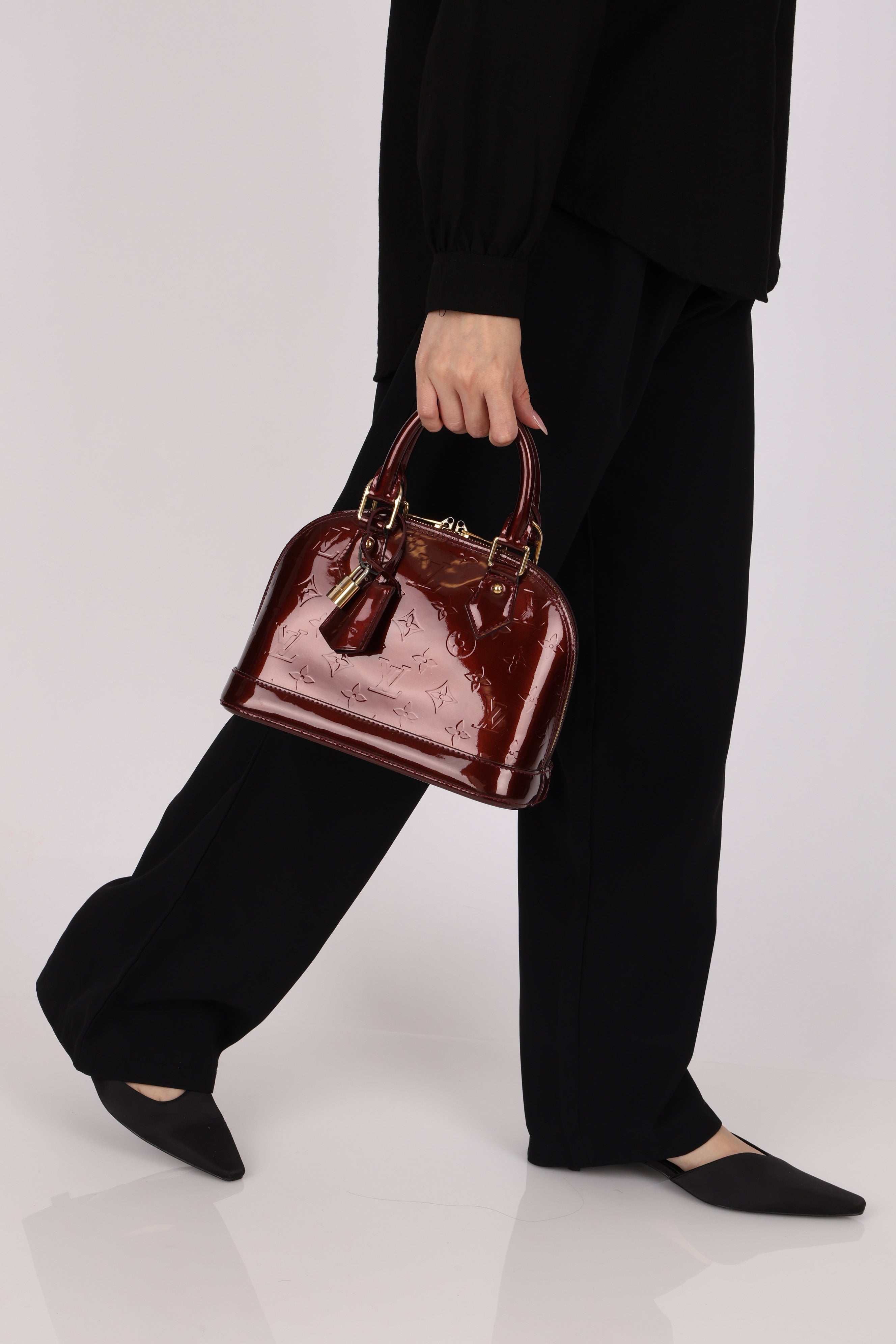 Louis Vuitton Alma BB Amarante Vernis 2020 (NEEDS MORE PICS)