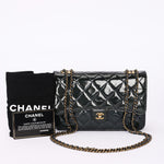 Chanel Paris-Salzburg Wallet on Chain Navy Patent 2015 AGHW