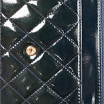 Chanel Paris-Salzburg Wallet on Chain Navy Patent 2015 AGHW