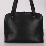 Chanel Double Zip Timeless Tote Black Caviar 1993 24K GP