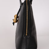 Chanel Double Zip Timeless Tote Black Caviar 1993 24K GP