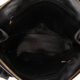 Chanel Double Zip Timeless Tote Black Caviar 1993 24K GP