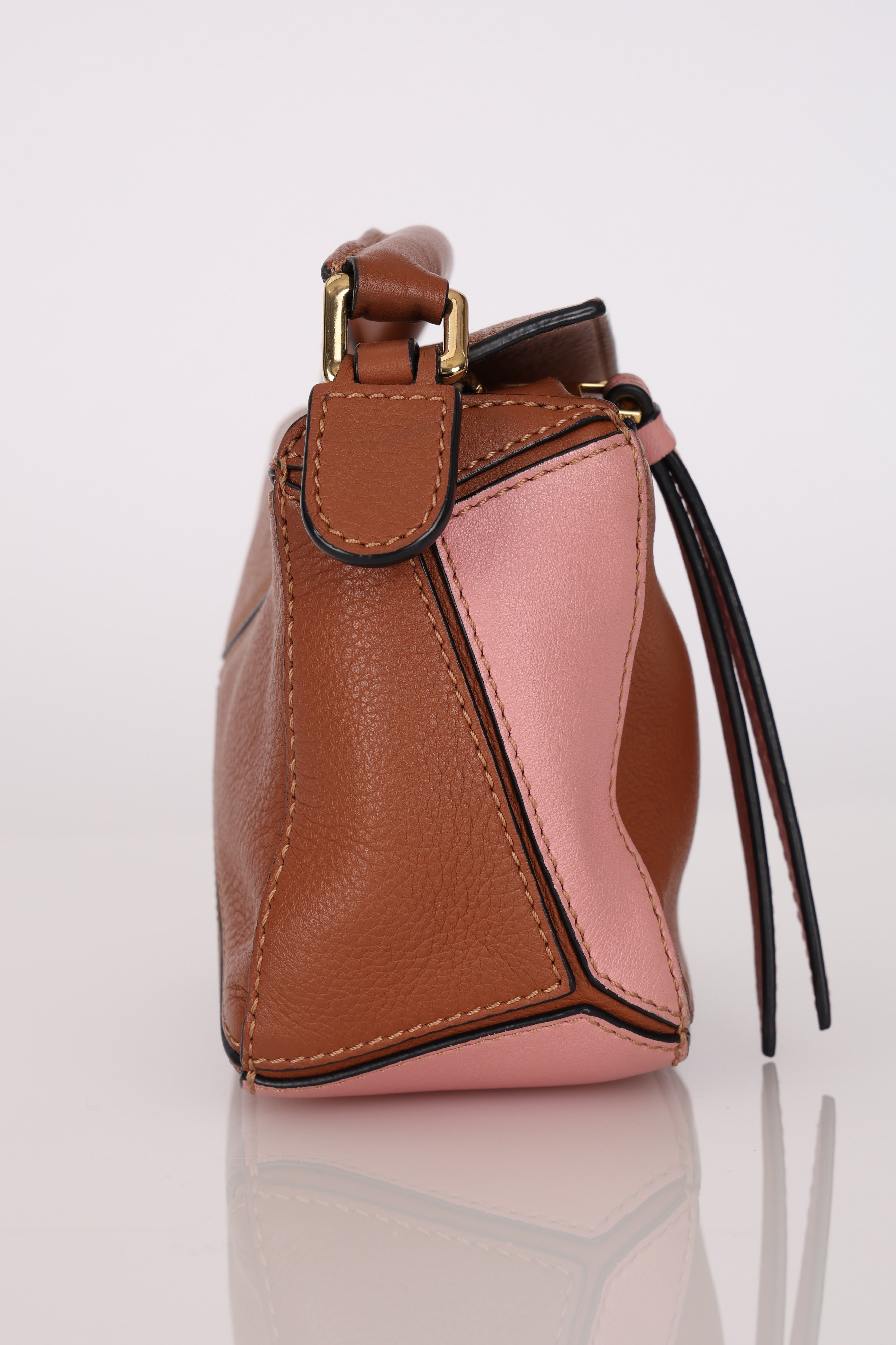 Loewe Tricolor Mini Puzzle Bag