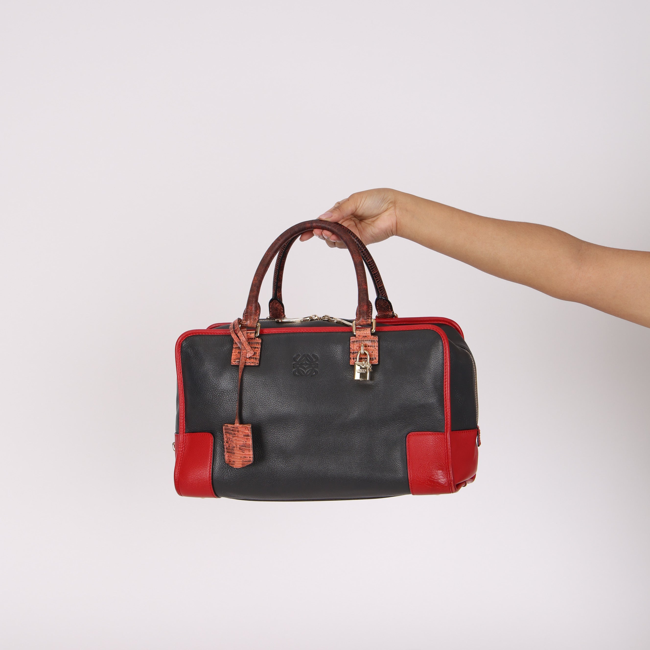 Loewe Lizard Trim Amazona 28 Bag