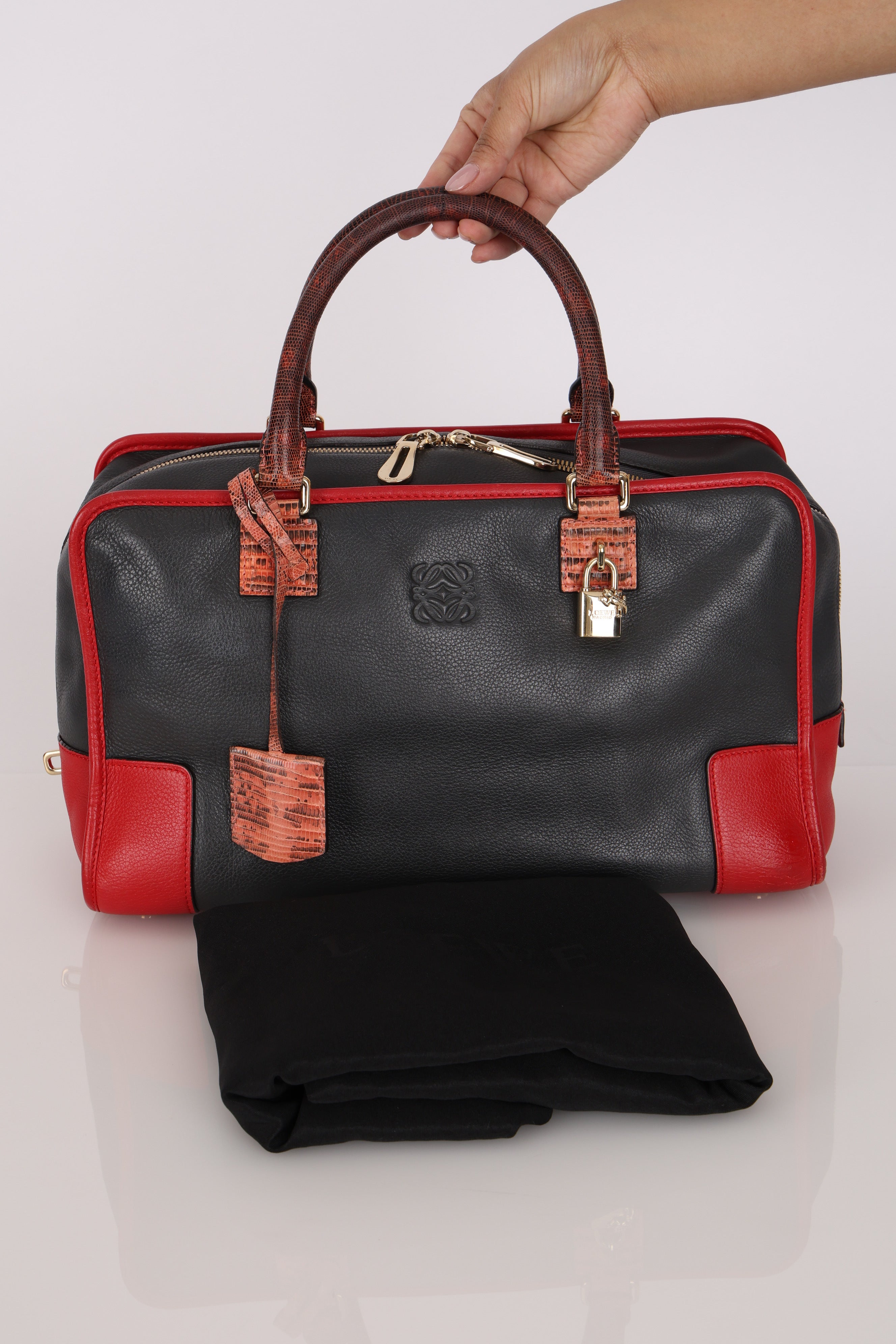 Loewe Lizard Trim Amazona 28 Bag