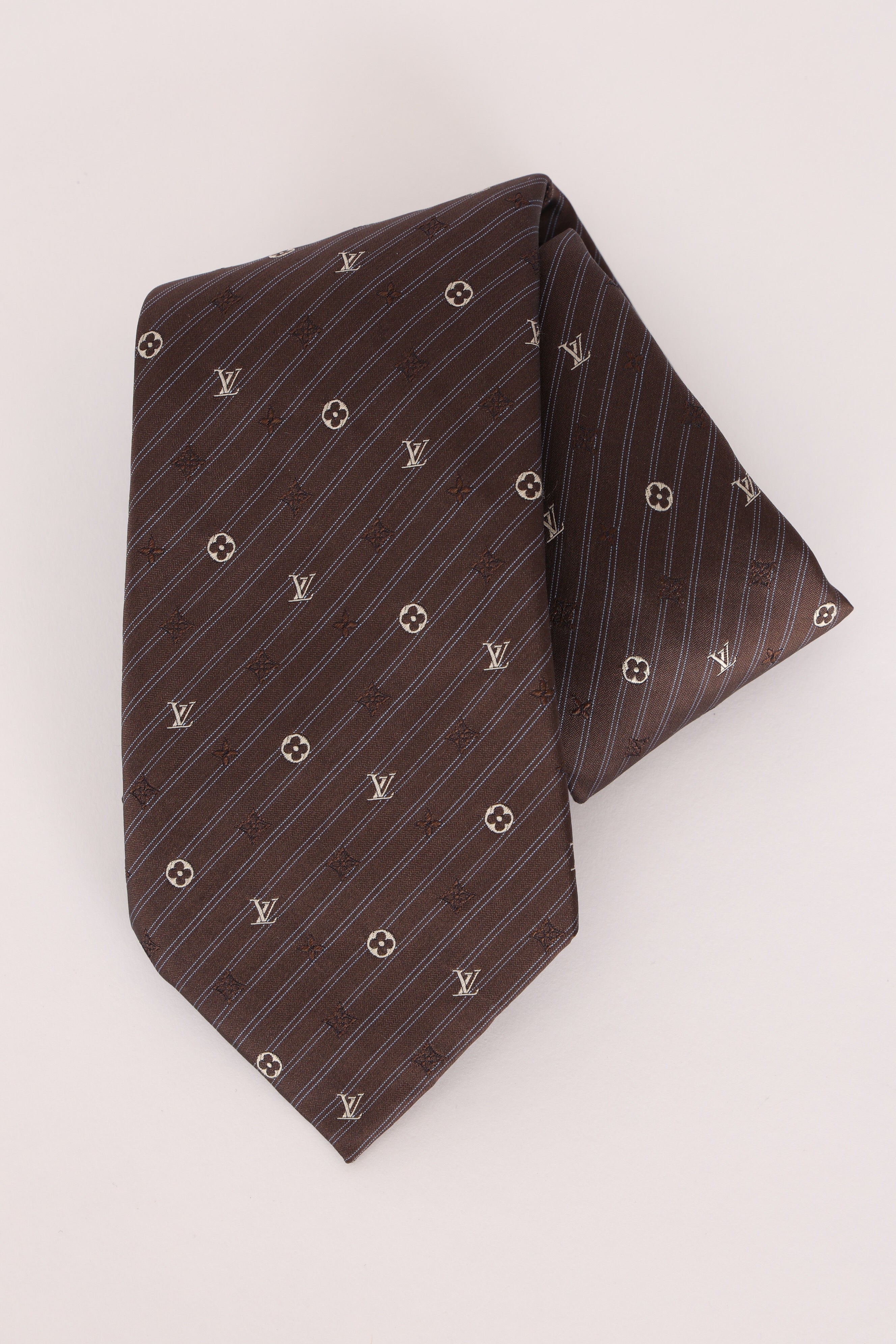 Louis Vuitton Monogram Silk Tie