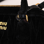 Miu Miu Arcadie Matelasse Velvet Bag (NEEDS MORE PICS)