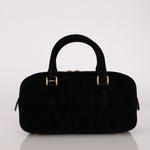 Miu Miu Arcadie Matelasse Velvet Tote