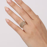 18K Gold Diamond Ring