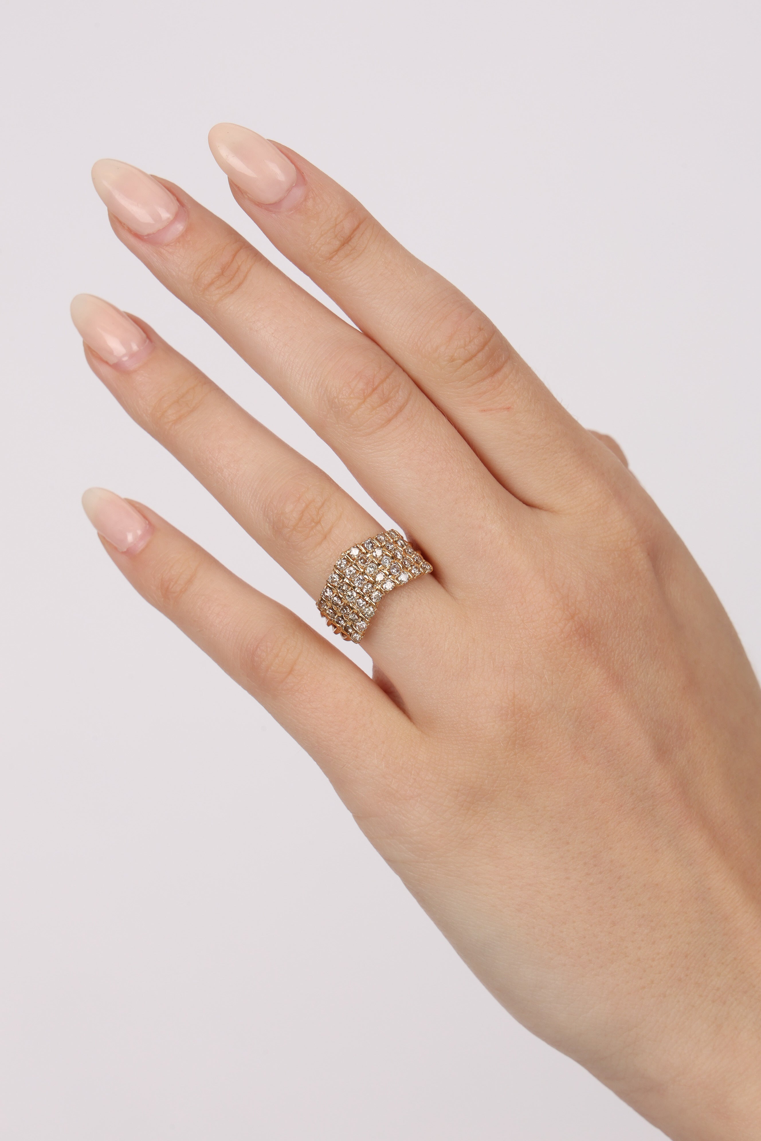 18K Gold Diamond Ring
