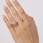 18K Gold Diamond Ring
