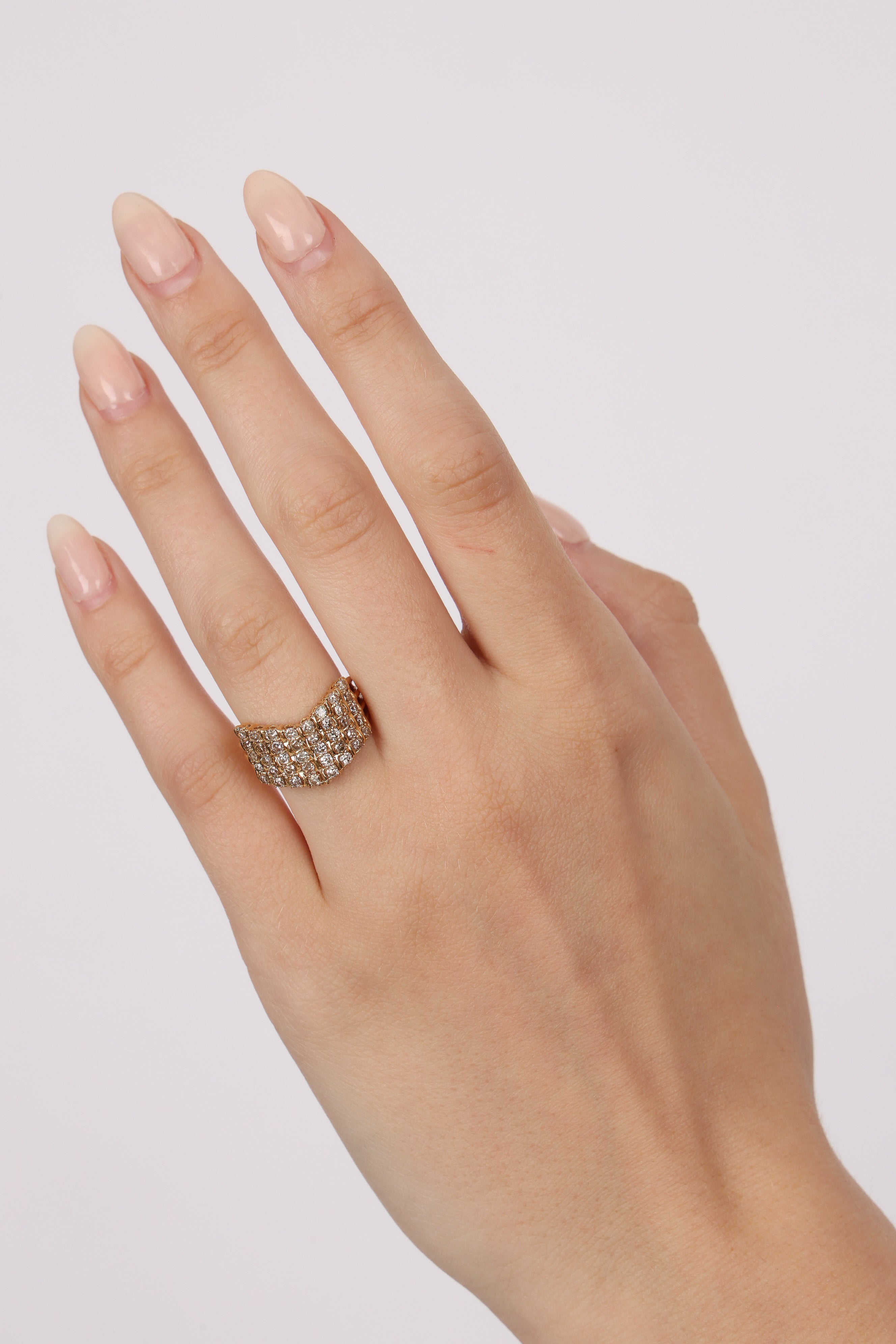 18K Gold Diamond Ring
