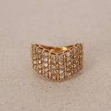 18K Gold Diamond Ring