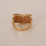 18K Gold Diamond Ring