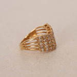 18K Gold Diamond Ring