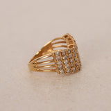 18K Gold Diamond Ring