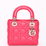 Dior Mini Lady Fuchsia Lambskin 2013