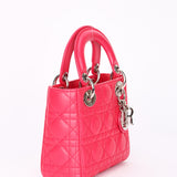 Dior Mini Lady Fuchsia Lambskin 2013