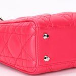 Dior Mini Lady Fuchsia Lambskin 2013