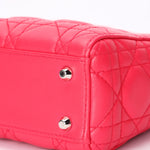 Dior Mini Lady Fuchsia Lambskin 2013