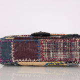 Chanel Jumbo Single Flap Mixed Media Patchwork SHW