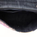 Chanel Jumbo Single Flap Mixed Media Patchwork SHW