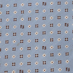 Fendi Blue Silk Tie
