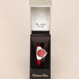 Dior Red Bulova Watch