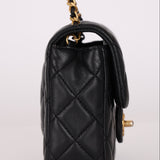 Chanel Lambskin Black Mini Square Coco Flap