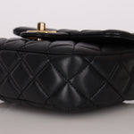 Chanel Lambskin Black Mini Square Coco Flap