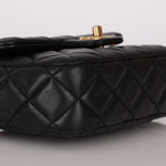 Chanel Lambskin Black Mini Square Coco Flap
