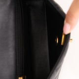 Chanel Lambskin Black Mini Square Coco Flap